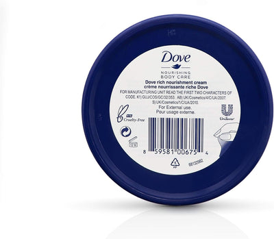 Dove 75Ml Rich Nourishment Cream Jar Blue - MeStore - Dove