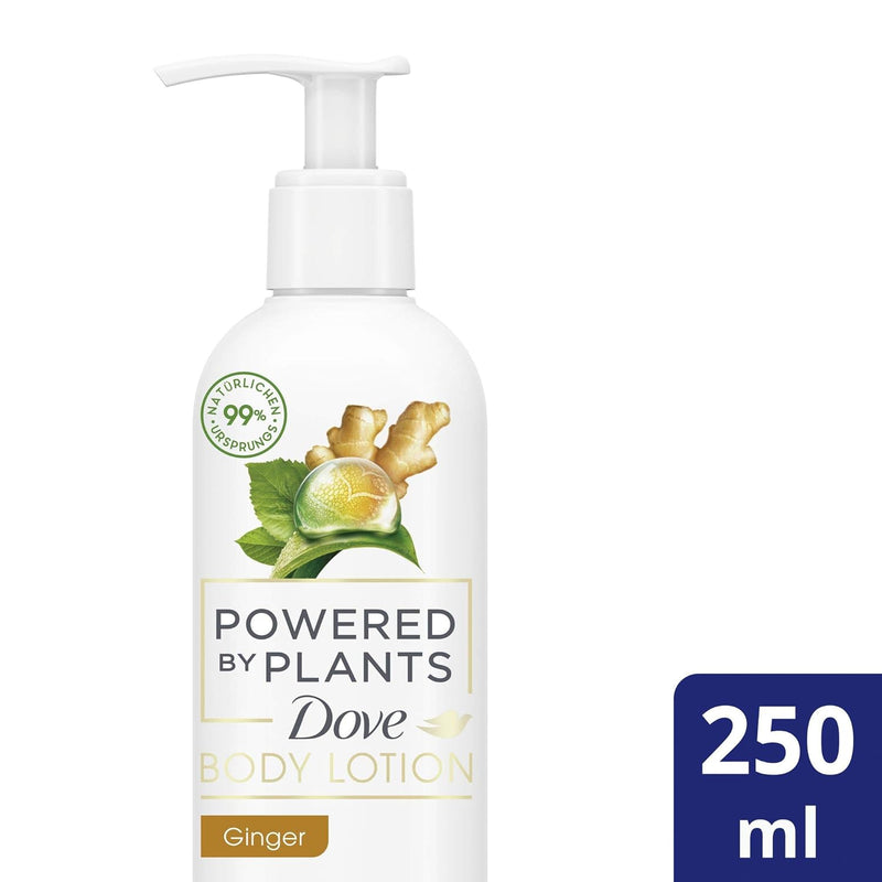 Dove Body Lotion 250Ml Powered By Plants Rejuvinating Ginger - MeStore - Dove