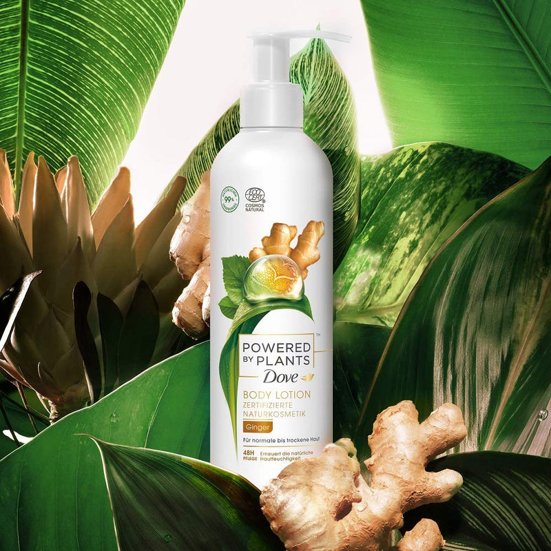 Dove Body Lotion 250Ml Powered By Plants Rejuvinating Ginger - MeStore - Dove