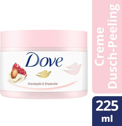 Dove Body Scrub Jar 225Ml Pomegrante - MeStore - Dove