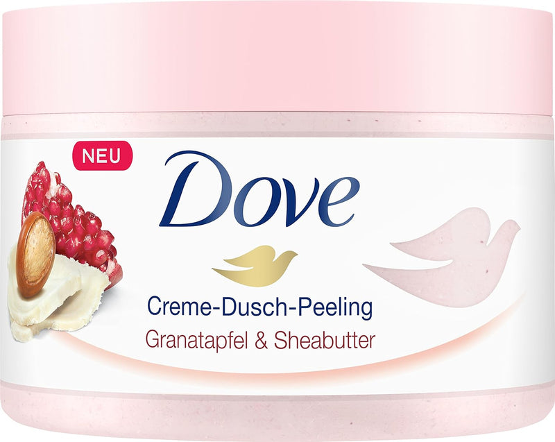 Dove Body Scrub Jar 225Ml Pomegrante - MeStore - Dove