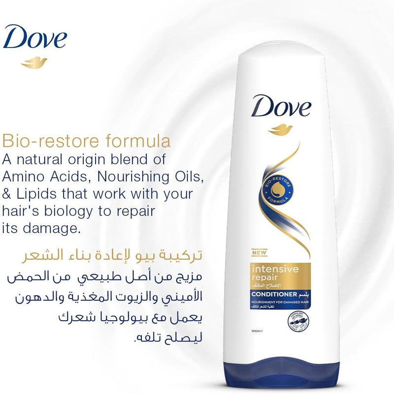 DOVE CONDITIONER (UAE) 350ML X 12 INTENSIVE REPAIR - MeStore - Dove