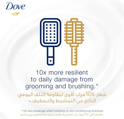 DOVE CONDITIONER (UAE) 350ML X 12 NOURISHING OIL - MeStore - Dove