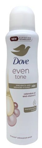 Dove Deodorant 150ml Even Tone Calendula Oil and Vitamin E - MeStore - Dove