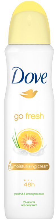 Dove Deodorant Go Pomelo Grapefruit & Lemon 150ml - MeStore - Dove