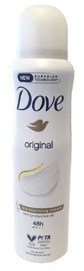 Dove Deodorant Spray Original 150ML 48H Classic - MeStore - Dove