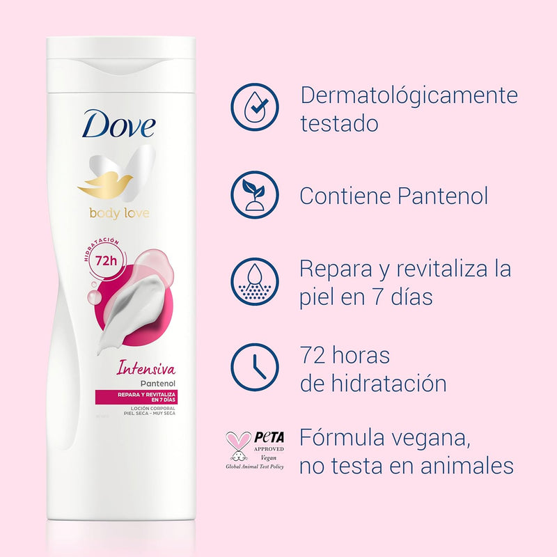 Dove Lotion Intensive Nourishment Extra Dry 250Ml - MeStore - Dove