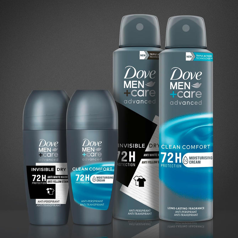 Dove Roll - On 50Ml Mens Clean Comfort - MeStore - Dove