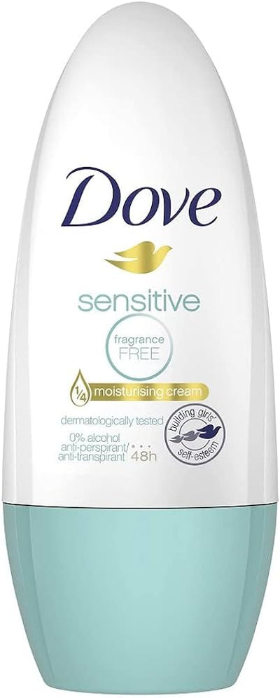 Dove Roll - On 50Ml Sensitive Fragrance Free - MeStore - Dove