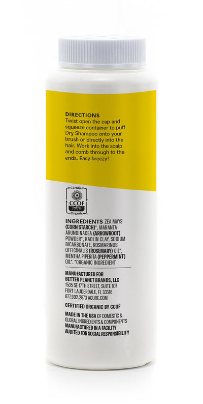 Dry Shampoo - All Hair Types 48 G - MeStore - Acure