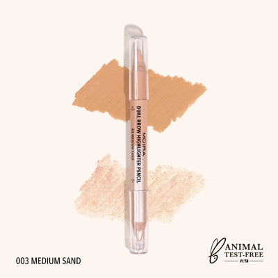 Dual Brow Highlighter (003, Medium Sand) - MeStore - Moira Beauty