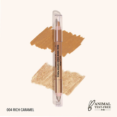 Dual Brow Highlighter (004, Rich Caramel) - MeStore - Moira Beauty