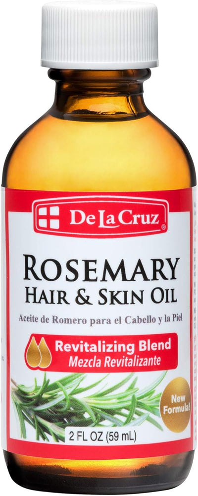 E0332 - DE LA CRUZ® OIL OF ROSEMARY BLEND FOR SKIN & HAIR 2 fl. oz. - MeStore - DE LA CRUZ