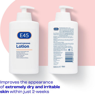 E45 Moisturising Lotion Pump 500Ml - MeStore - E45