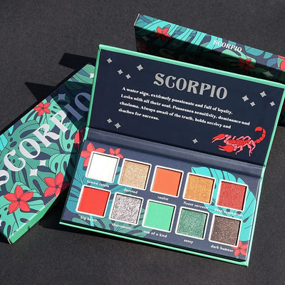 Ehs10g - horoscope Collection "scropio" Shadow Palette - MeStore - Kara Beauty