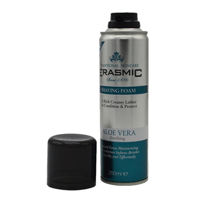 Erasmic Shave Foam Aloe 250Ml - MeStore - Erasmic