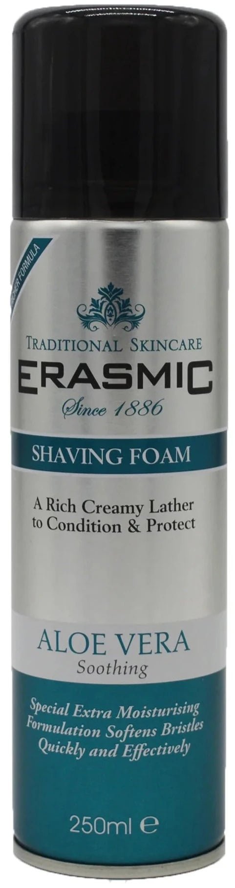 Erasmic Shave Foam Aloe 250Ml - MeStore - Erasmic