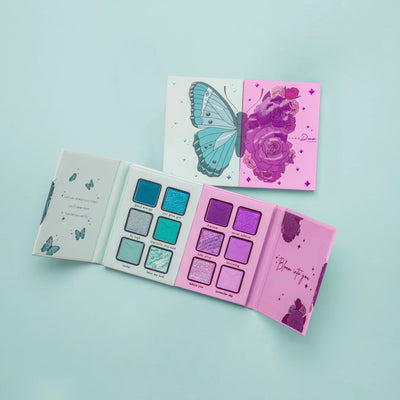 Es114 - Butterfly Duo "bloom Into You" Shadow Palette - MeStore - Kara Beauty