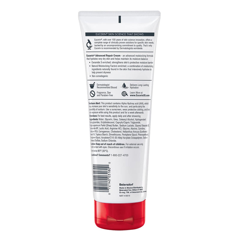 Eucerin Advanced Repair Creme Advanced Repair Creme (Tube) - 8 oz - MeStore - Eucerin