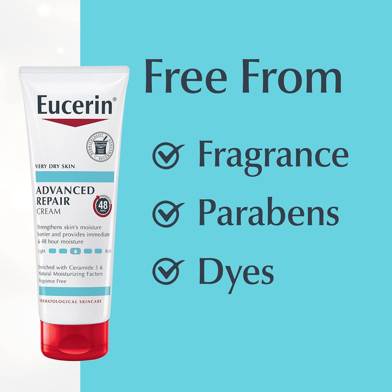 Eucerin Advanced Repair Creme Advanced Repair Creme (Tube) - 8 oz - MeStore - Eucerin