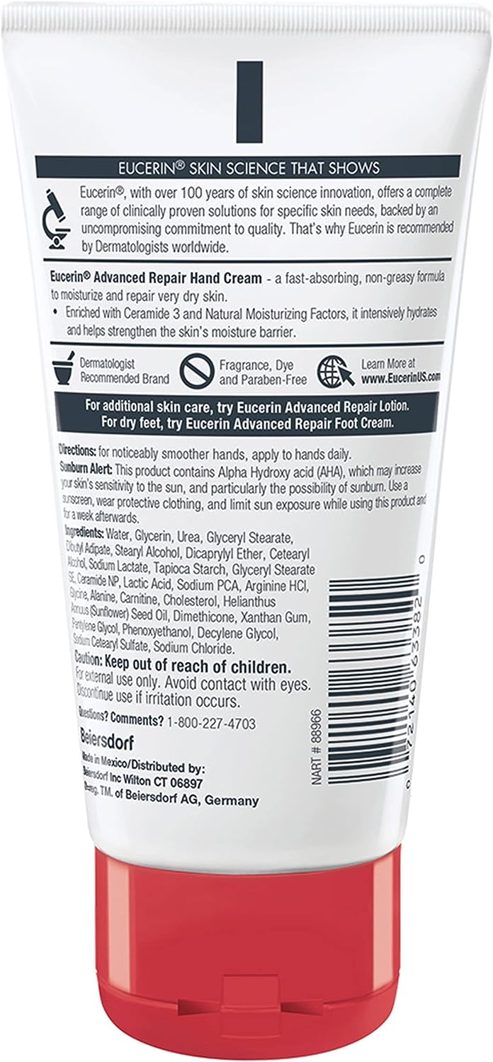 Eucerin Advanced Repair Creme Advanced Repair Extra - Enriched Hand Creme - Checkout Tube - 2.7 oz. - MeStore - Eucerin