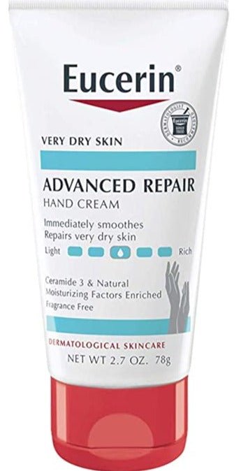 Eucerin Advanced Repair Hand Creme 2.7 Oz - MeStore - Eucerin