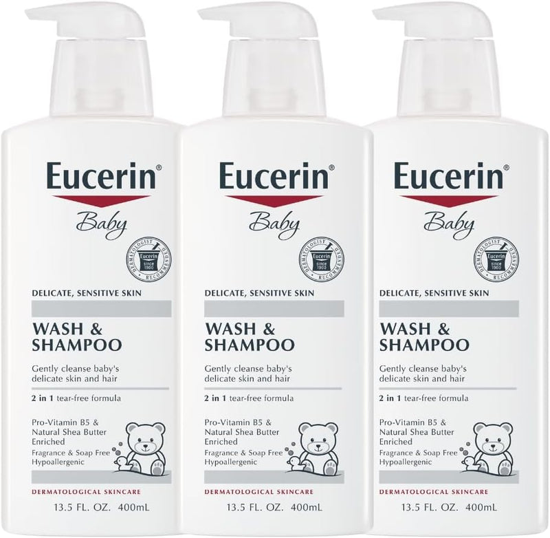 Eucerin Baby Baby Wash and Shampoo - 13.5 oz. - MeStore - Eucerin