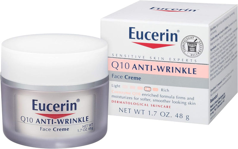 Eucerin Q10 Anti - Wrinkle Sensitive Skin Creme - 1.7 oz. - MeStore - Eucerin