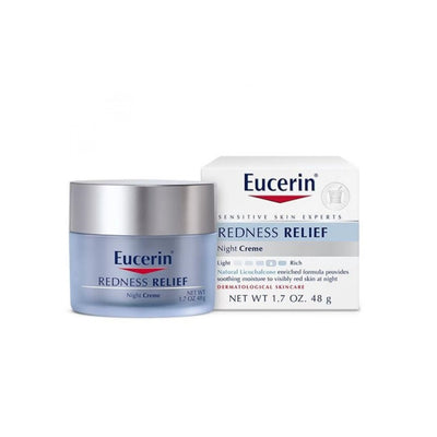 Eucerin Redness Relief Soothing Night Creme - 1.7 oz. - MeStore - Eucerin