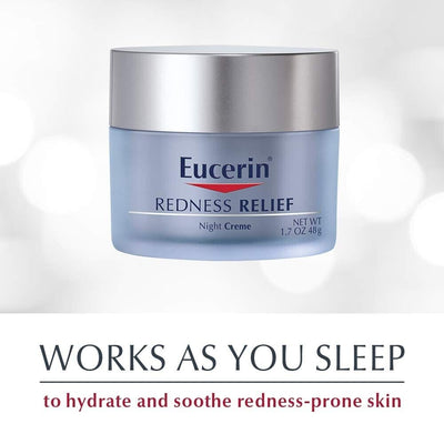 Eucerin Redness Relief Soothing Night Creme - 1.7 oz. - MeStore - Eucerin