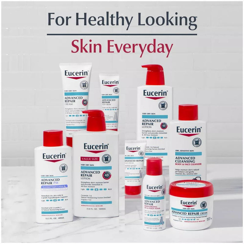 Eucerin Skin Cleansing Eucerin Advanced Cleansing Body and Face Cleanser - 16.9 oz - MeStore - Eucerin