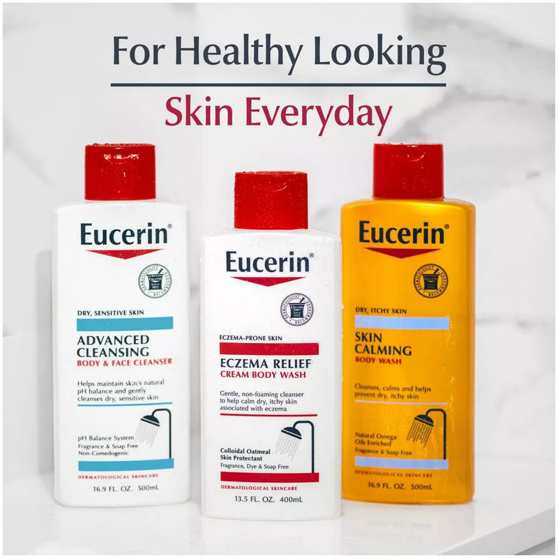 Eucerin Skin Cleansing Eucerin Skin Calming Body Wash - 16.9 oz - MeStore - Eucerin