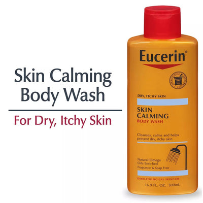 Eucerin Skin Cleansing Eucerin Skin Calming Body Wash - 16.9 oz - MeStore - Eucerin