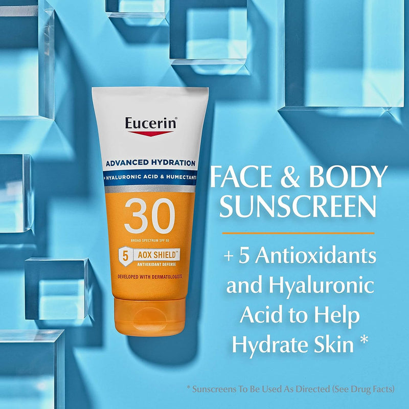 Eucerin Sun Advanced Hydration SPF 30 Lotion - 5 oz - MeStore - Eucerin