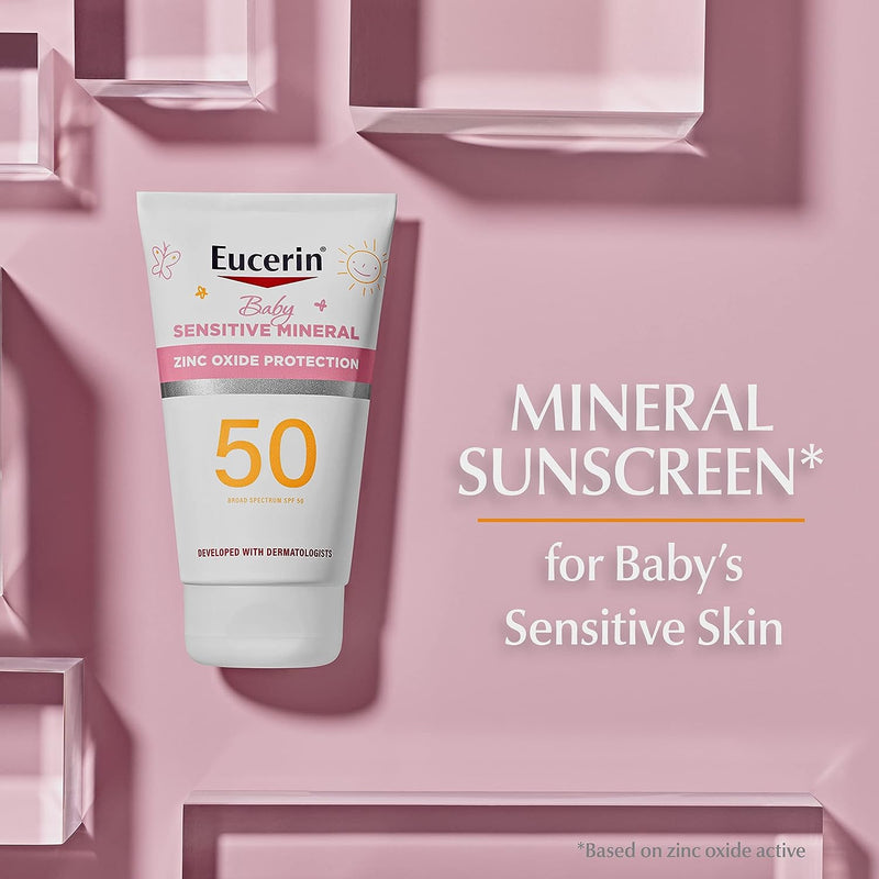 Eucerin Sun Sensitive Mineral Baby SPF 50 Lotion - 4 oz - MeStore - Eucerin