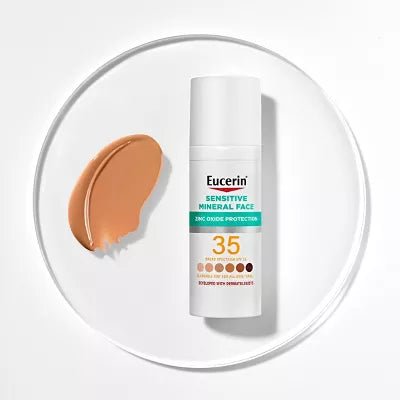 Eucerin Sun Sensitive Tinted Mineral Face Lotion SPF35 - 1.7 oz - MeStore - Eucerin