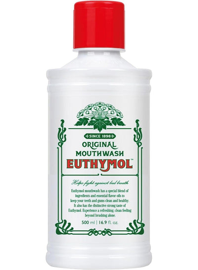 Euthymol Mouth Wash 500ml Original - MeStore - Euthymol