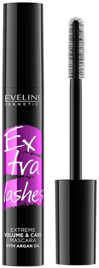 Eveline Extra Lashes Extreme Volume Mascara With Argan Oil - MeStore - Eveline