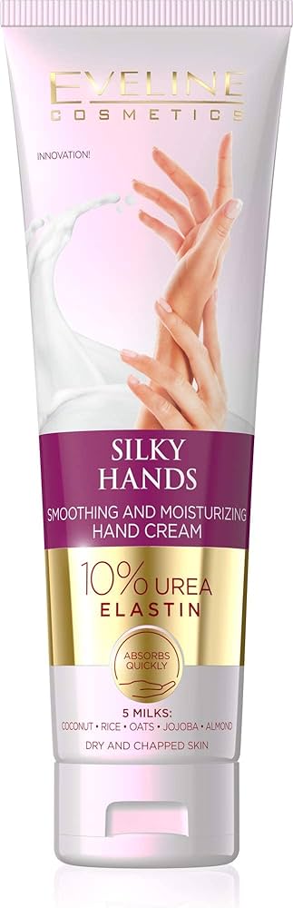 Eveline Silky Smoothing And Moisturizing Hand Cream 100ml - MeStore - Eveline