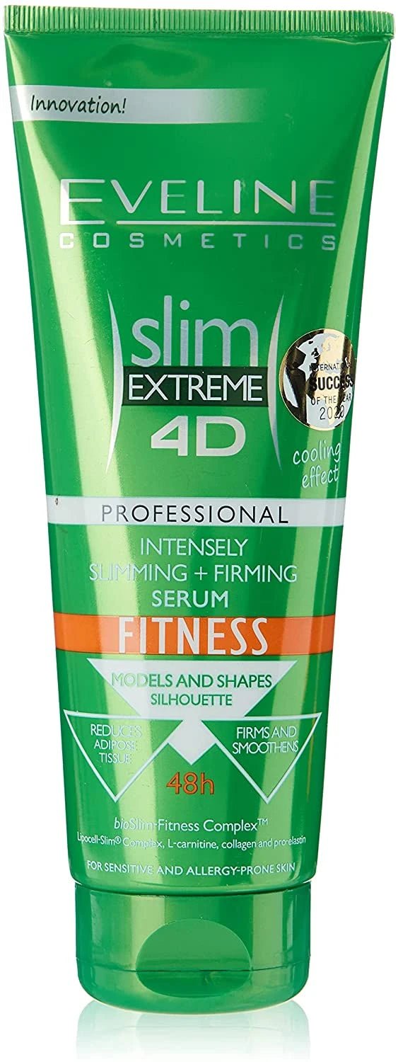 Eveline Slim Extreme 4d Intensely Slim.+ Firming Fitness Serum 250ml - MeStore - Eveline