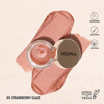 Everlust Shimmer Cream Shadow - MeStore - Moira Beauty