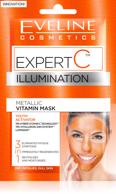 EXPERT C ILLUMINATION VITAMIN FACE MASK 2X5ML - MeStore - Eveline