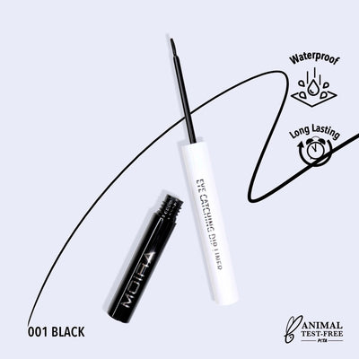 Eye Catching Dip Liner (001, Black) - MeStore - Moira Beauty