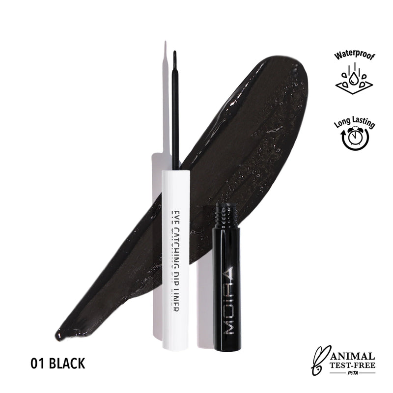 Eye Catching Dip Liner (001, Black) - MeStore - Moira Beauty