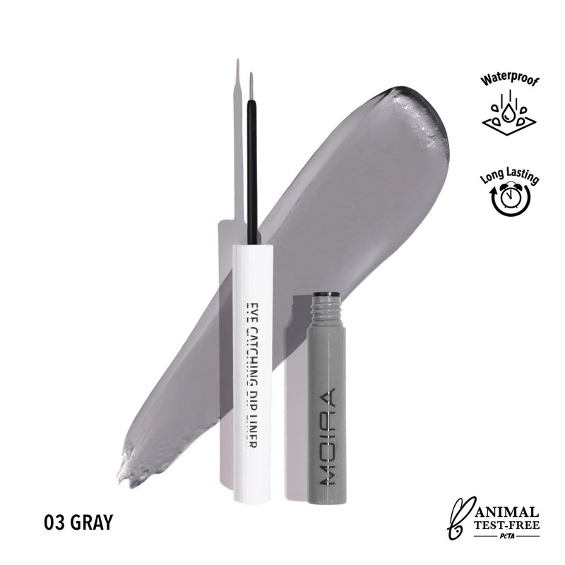 Eye Catching Dip Liner (003, Gray) - MeStore - Moira Beauty