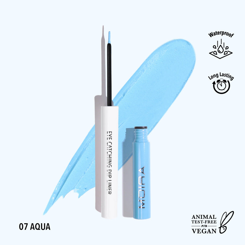 Eye Catching Dip Liner (007, Aqua) - MeStore - Moira Beauty