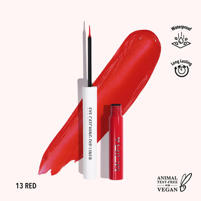 Eye Catching Dip Liner (013, Red) - MeStore - Moira Beauty