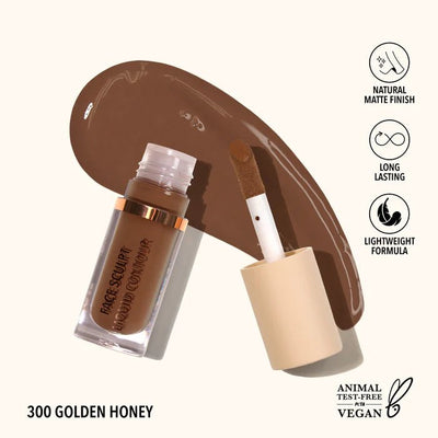 Face Sculpt Liquid Contour (300, Golden Honey) - MeStore - Moira Beauty