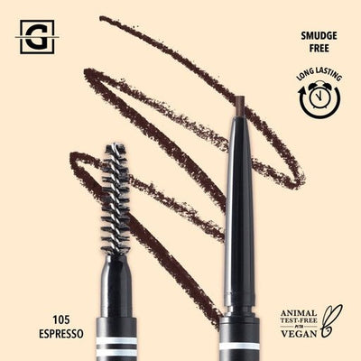 FBP105 - Fine Brow Pencil ( 105, Espresso ) - MeStore - Moira Beauty