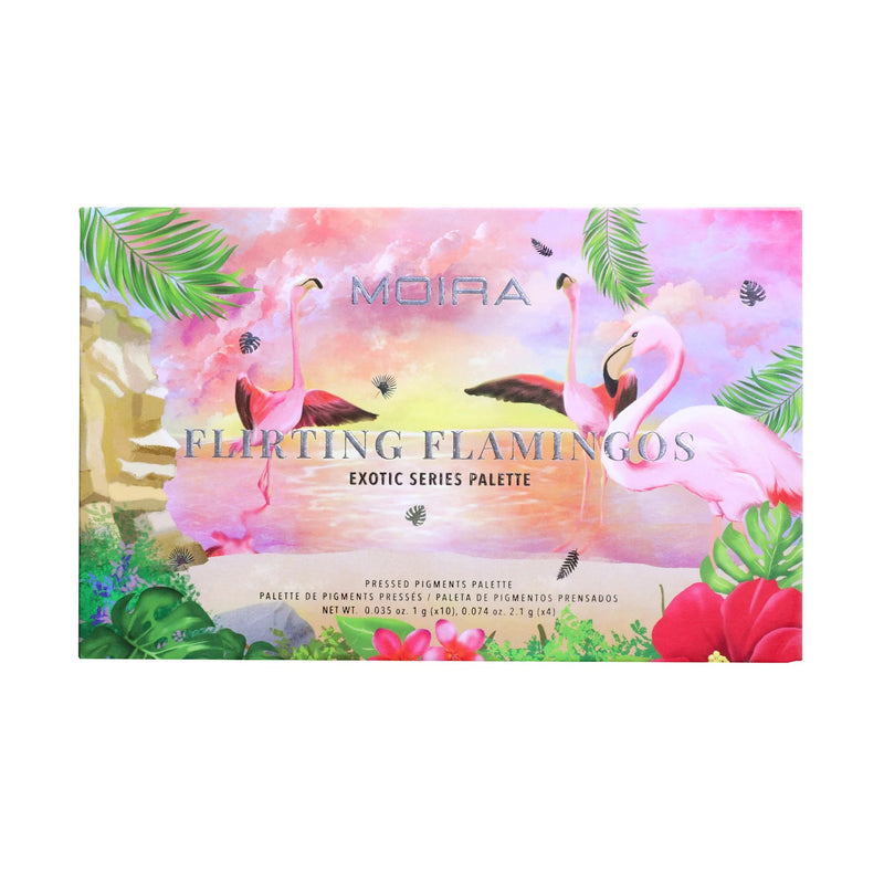 Flirting Flamingo Pressed Pigment Palette - MeStore - Moira Beauty